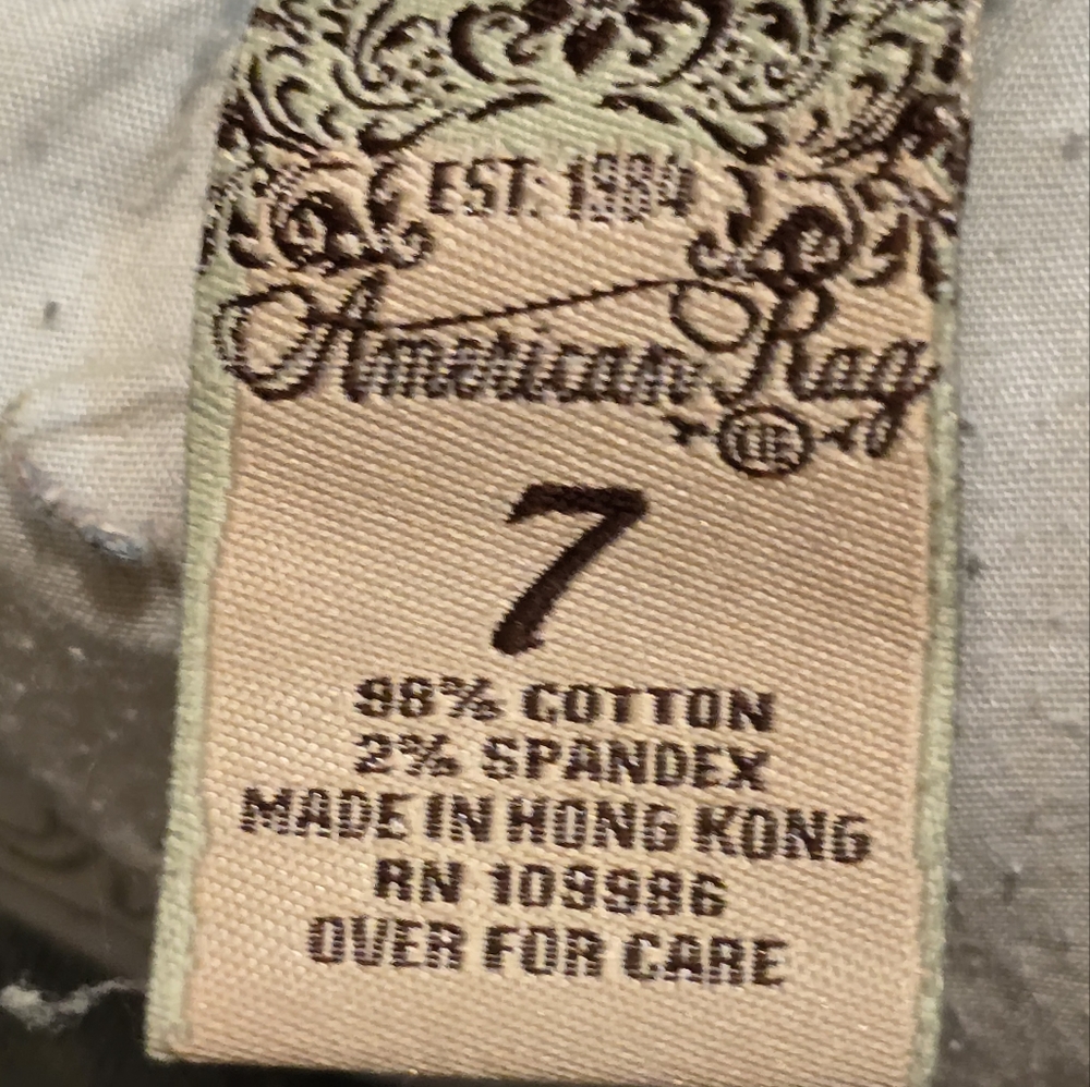 Junior's American Rag Shorts Size 7 - Picture 6 of 6